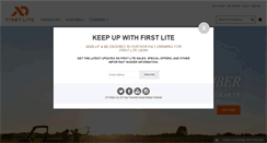 Desktop Screenshot of firstlite.com